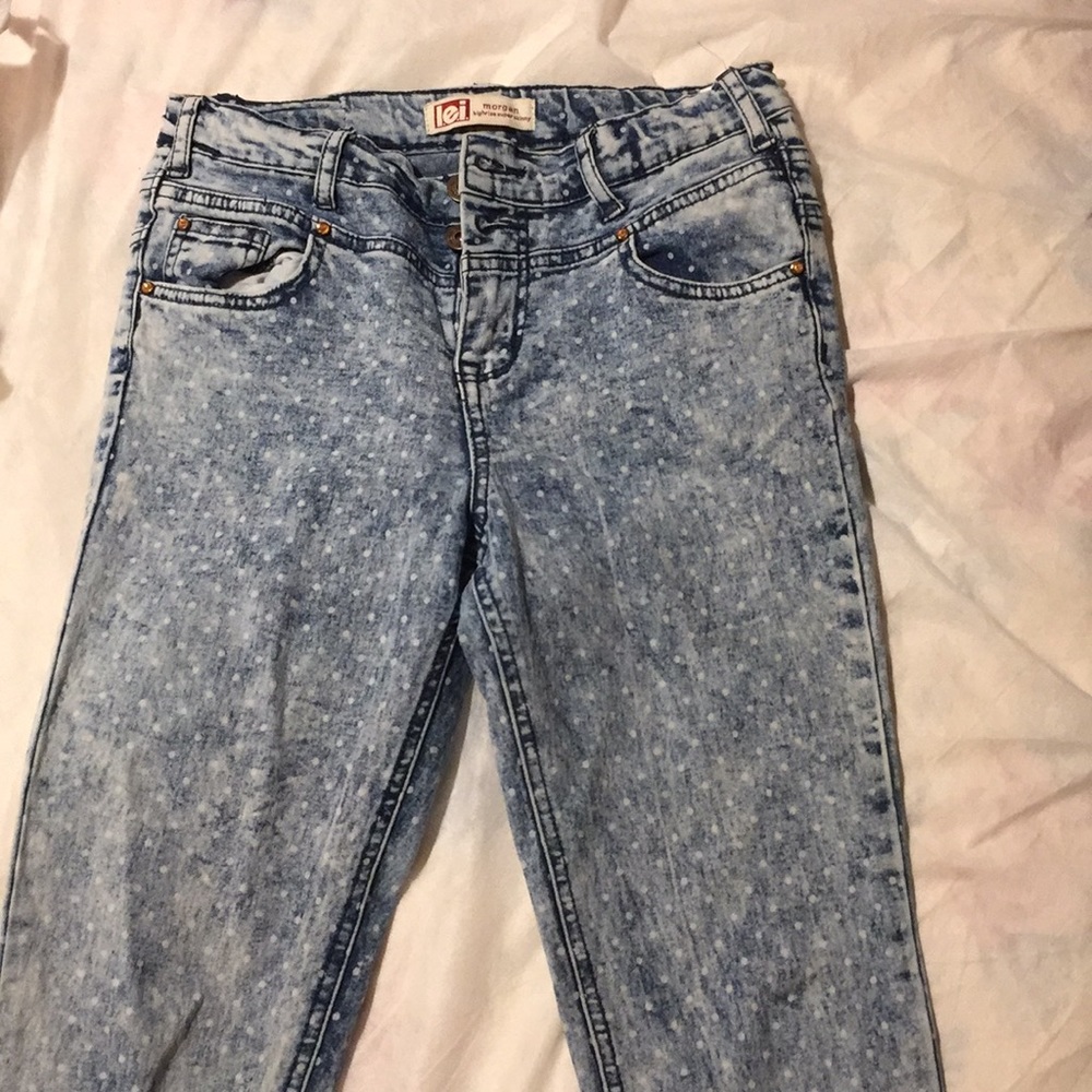 L.e.i skinny jeans